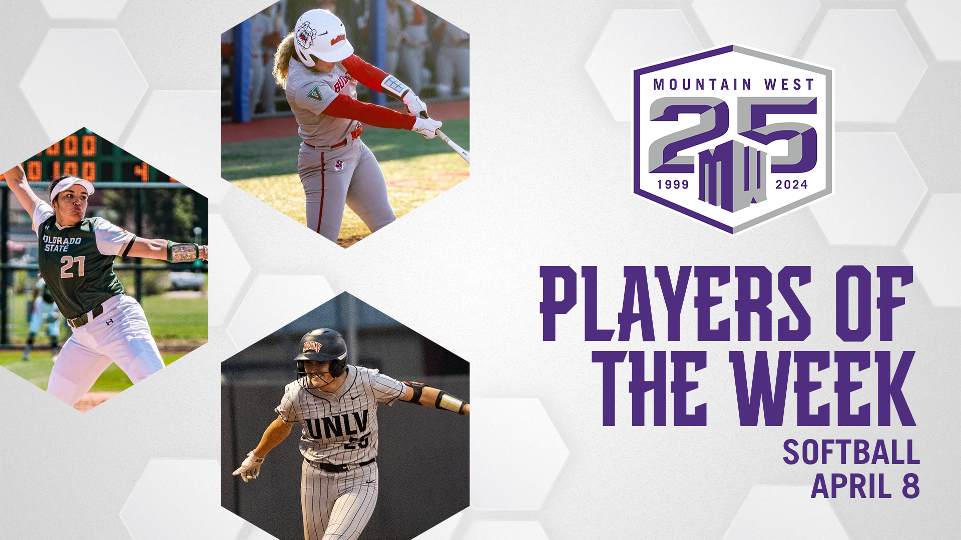 MW Softball Players of the Week - April 8