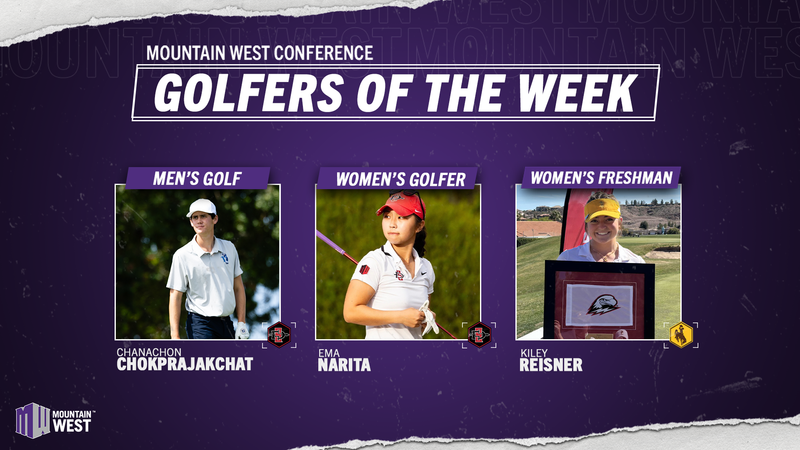 Mountain West Men's and Women's Golfers of the Week - March 13
