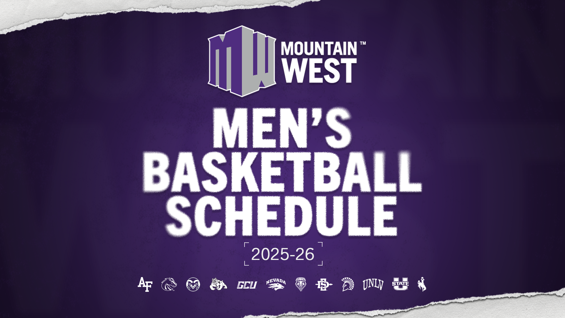 Mountain West Announces 2025-26 Men's Basketball Conference Schedule