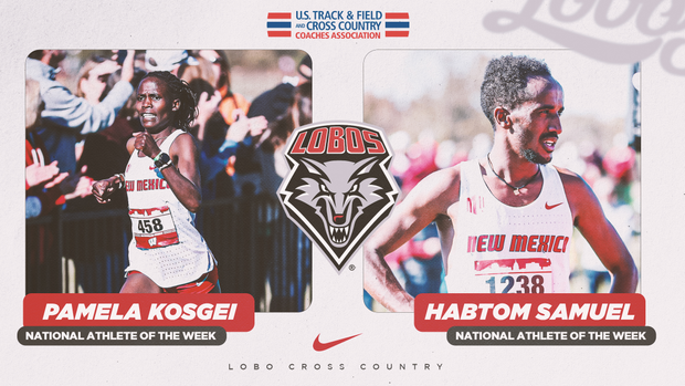 Pamela Kosgei, Habtom Samuel Sweep USTFCCCA National Athlete of the Week Honors