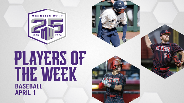Mountain West Baseball Players of the Week - April 1