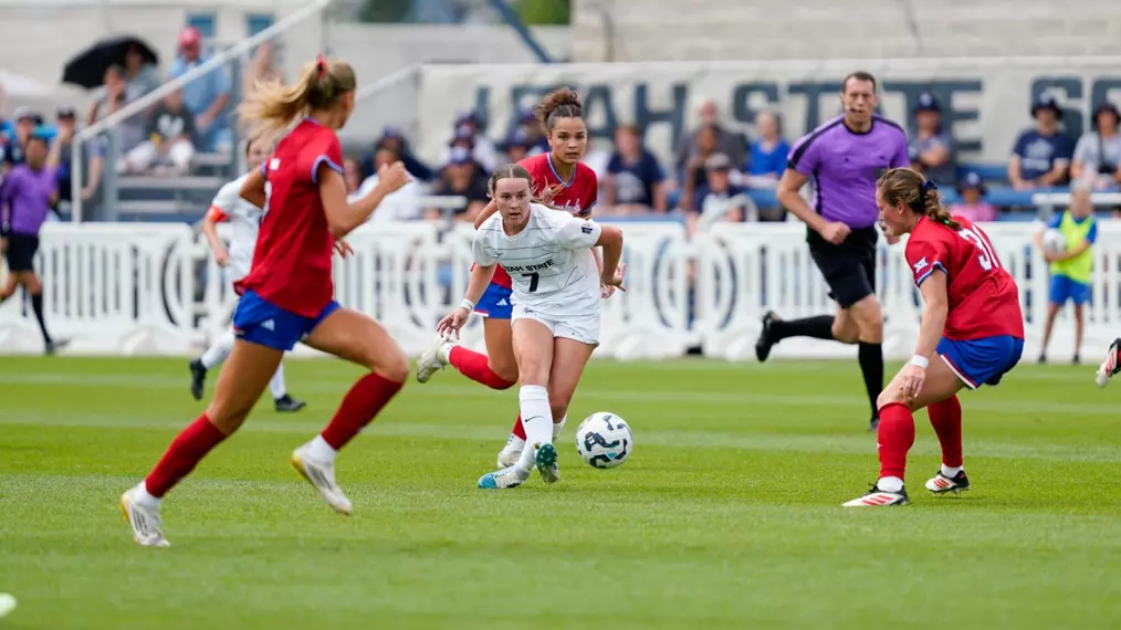 Utah State Soccer Records Scoreless Draw Versus Kansas