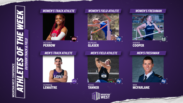 MW Outdoor Track & Field Athletes of the Week - March 31