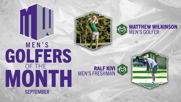 Mountain West Men's Golfers of the Month