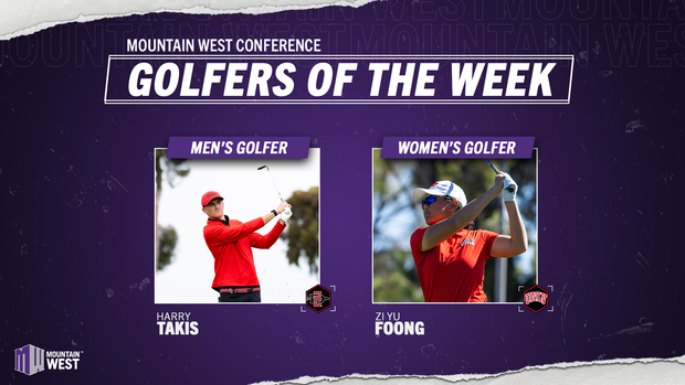Mountain West Men's & Women's Golfers of the Week - March 5