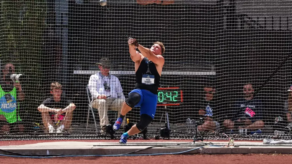 Texas Tanner Claims All-America Honors in Hammer Throw