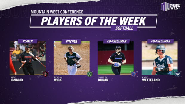 Mountain West Softball Players of the Week - Feb. 9