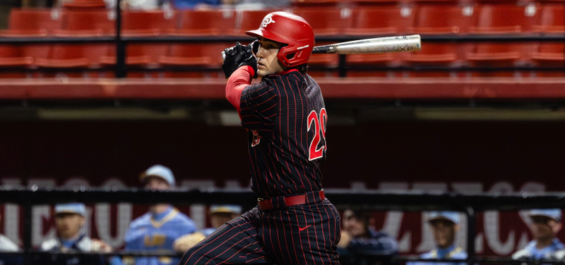 Aztecs Roll Past Huskies in Series Opener, 9-4