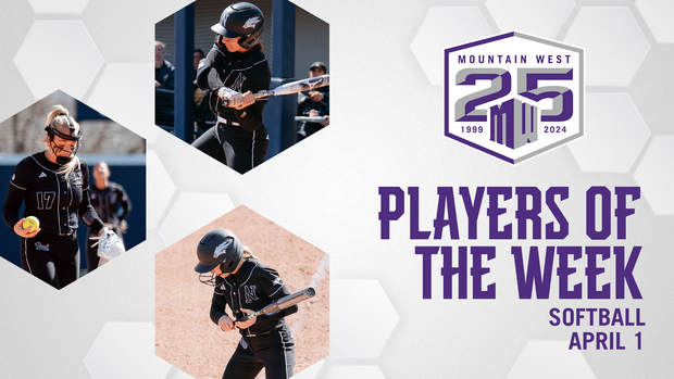 MW Softball Players of the Week - April 1