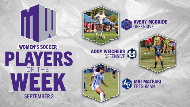 MW Soccer Players of the Week - Sept. 2