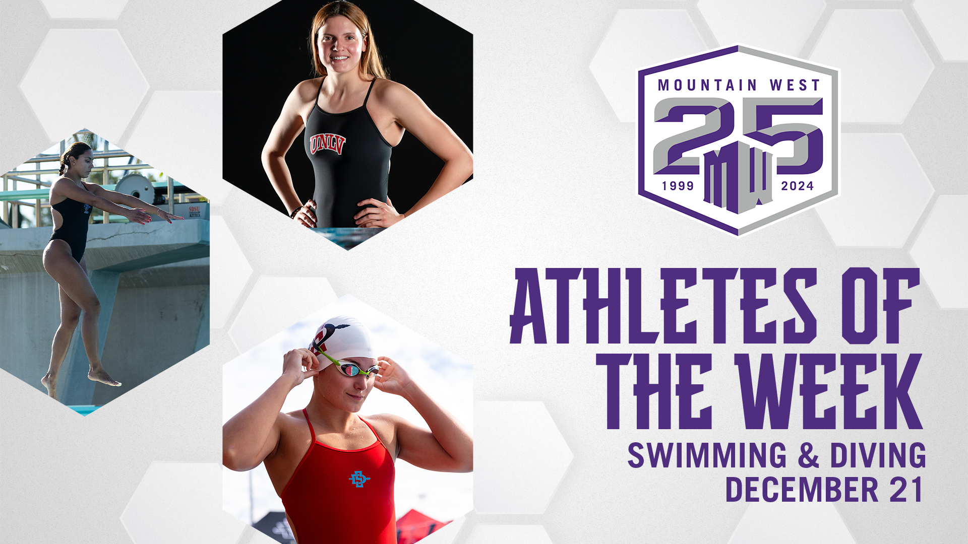MW Swimming & Diving Athletes of the Week - Dec. 21