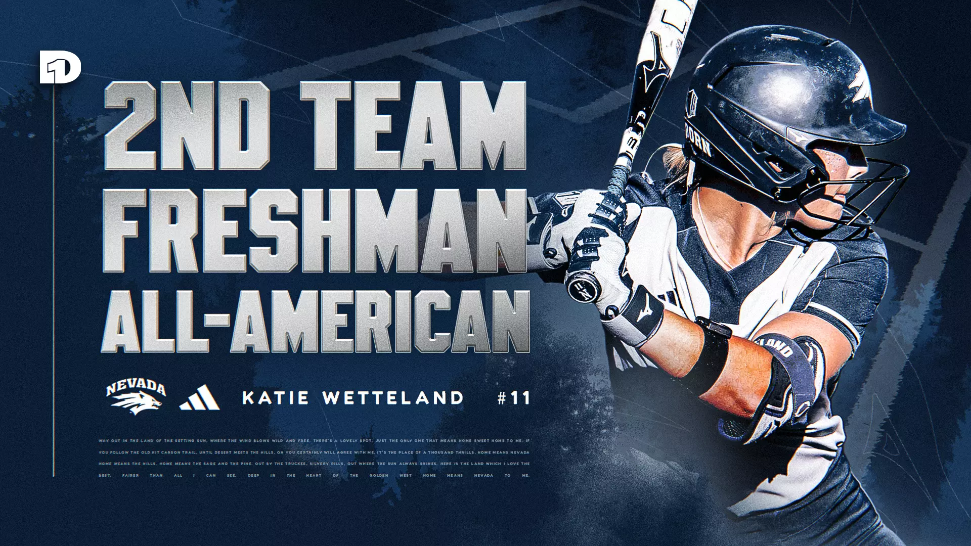 Wetteland named to D1Softball Freshman All-America Second Team