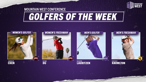 Mountain West Men's and Women's Golfers of the Week - March 19