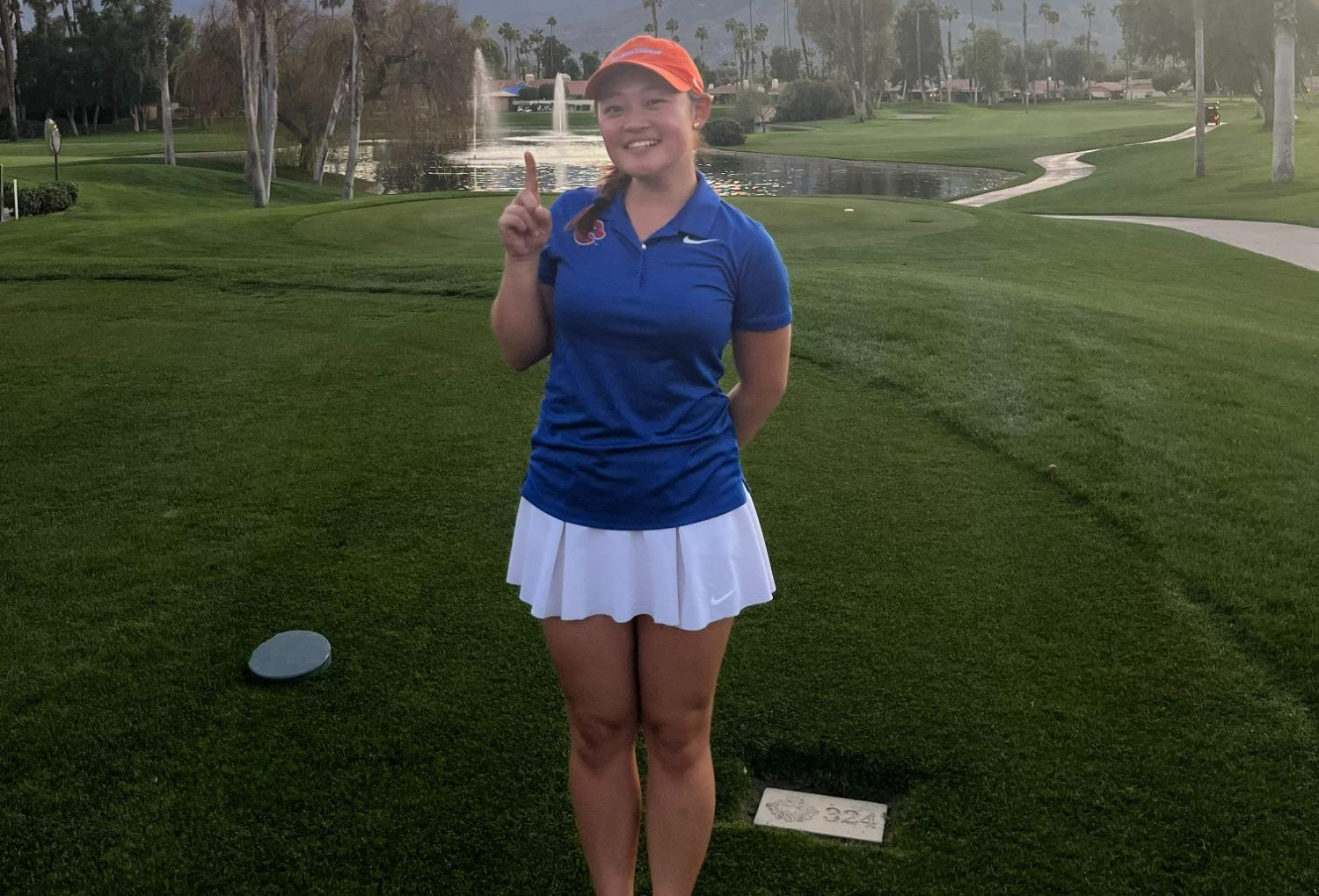 Chung Finishes First as Broncos Complete Tri-Match