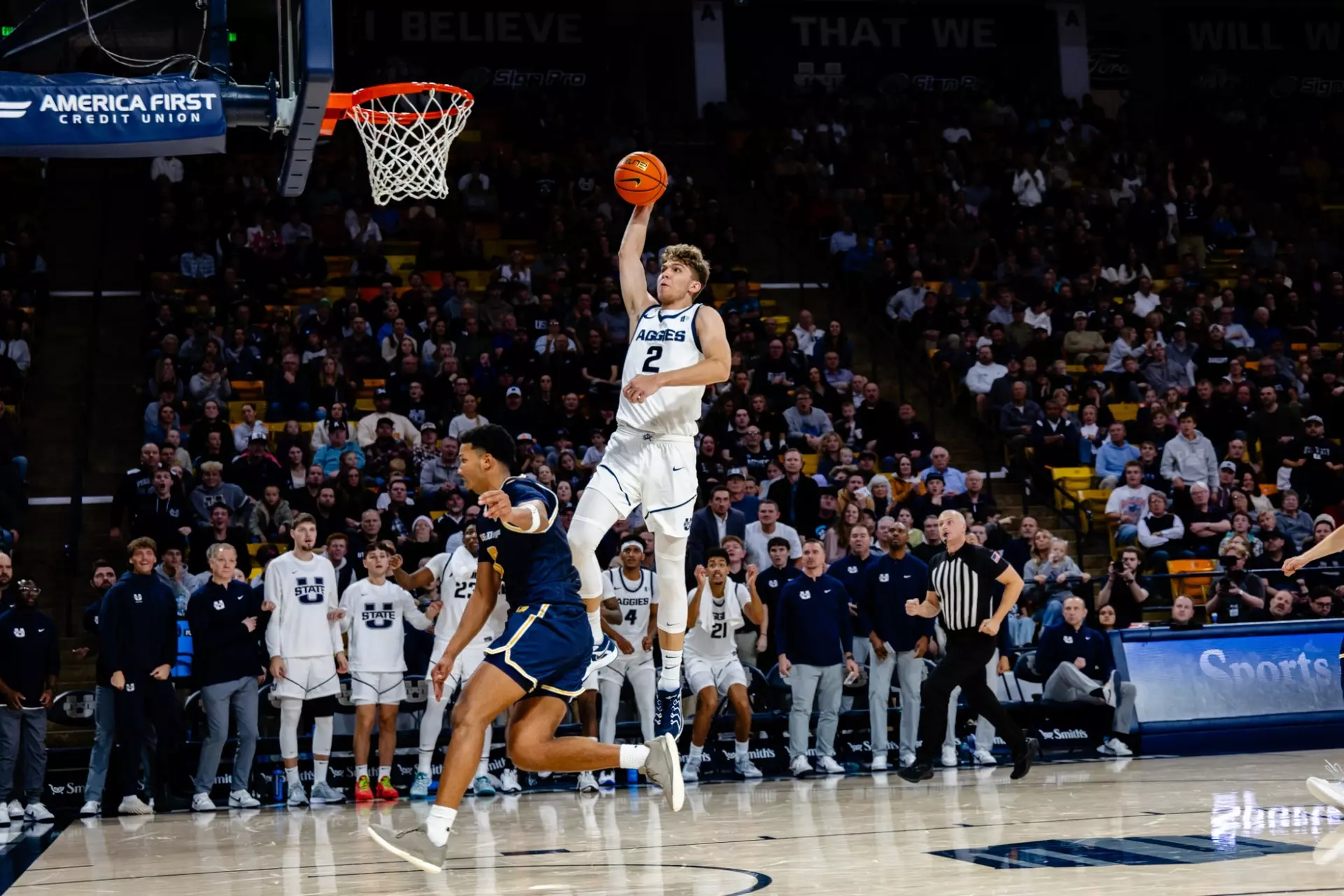 Aggies Stun No. 20 San Diego State on Tucker Anderson Buzzer Beater