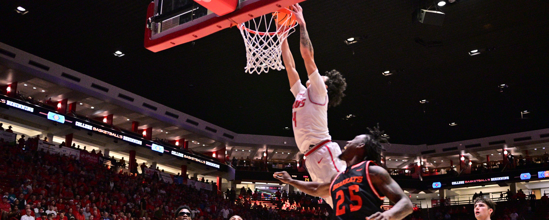 Lobos Open NIT with 107-83 Win over Sam Houston