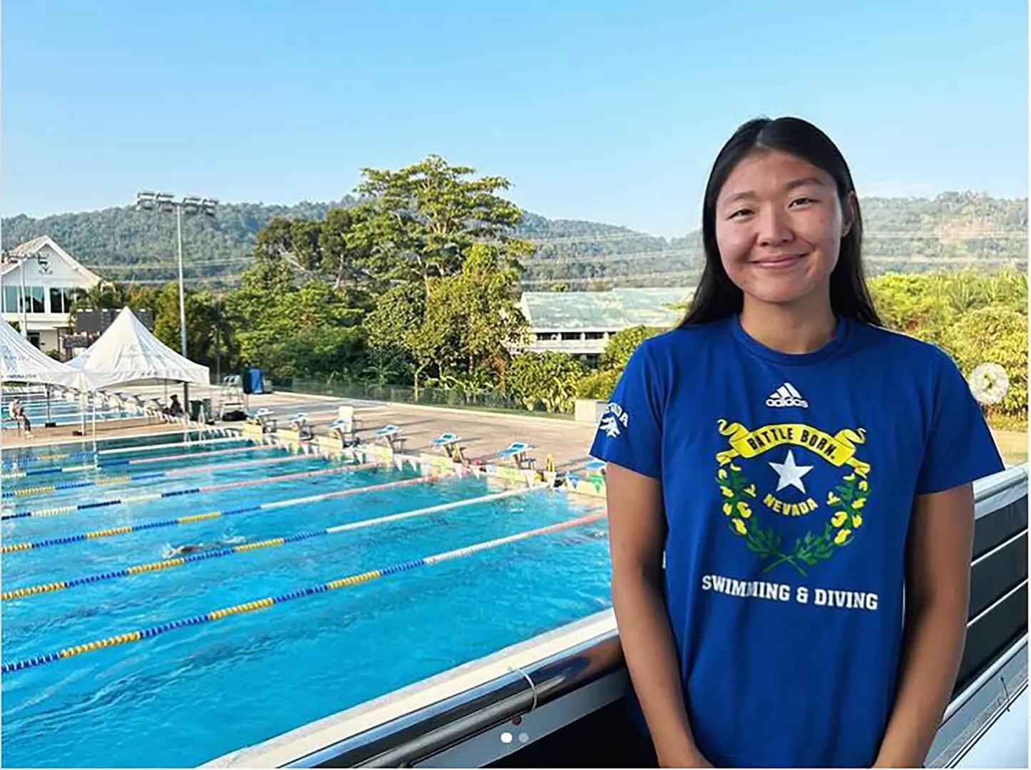 Incoming Nevada swimmer Enkhkhuslen Batbayar to compete for Mongolia at 2024 Olympics