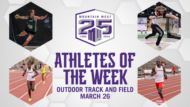 MW Outdoor Track & Field Athletes of the Week - March 26