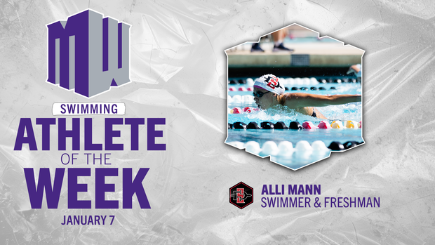 MW Swimming & Diving Athlete of the Week - Jan. 7