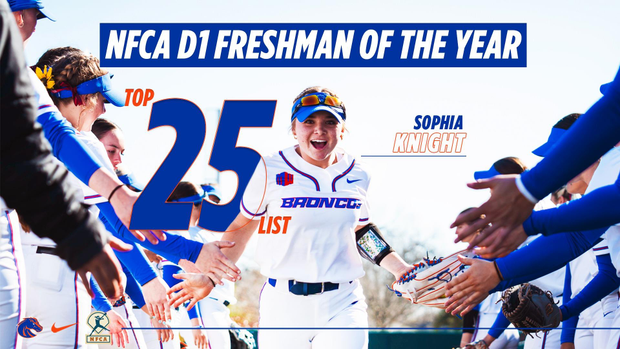 Sophia Knight Named to Freshman of the Year Top 25 List