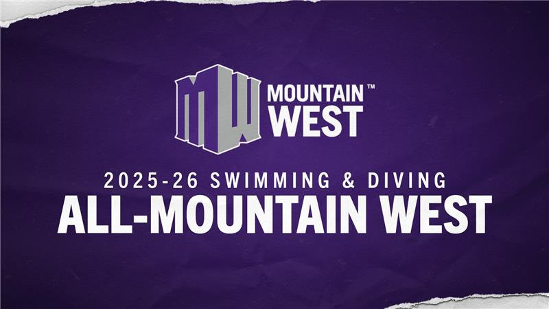 2026 Swimming & Diving All-Mountain West Selections