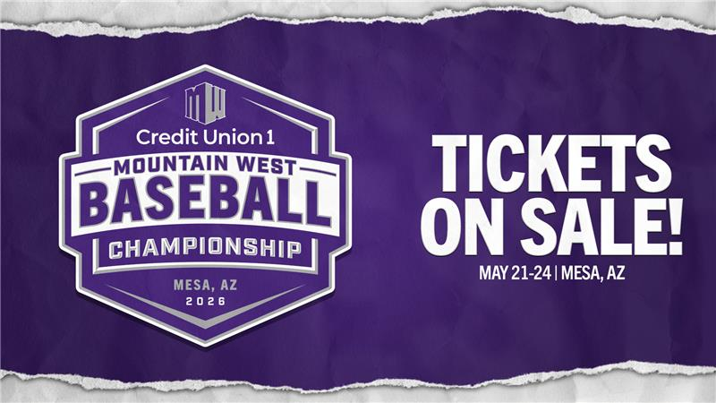 Tickets for 2026 Credit Union 1 Mountain West Baseball Championship on Sale Now