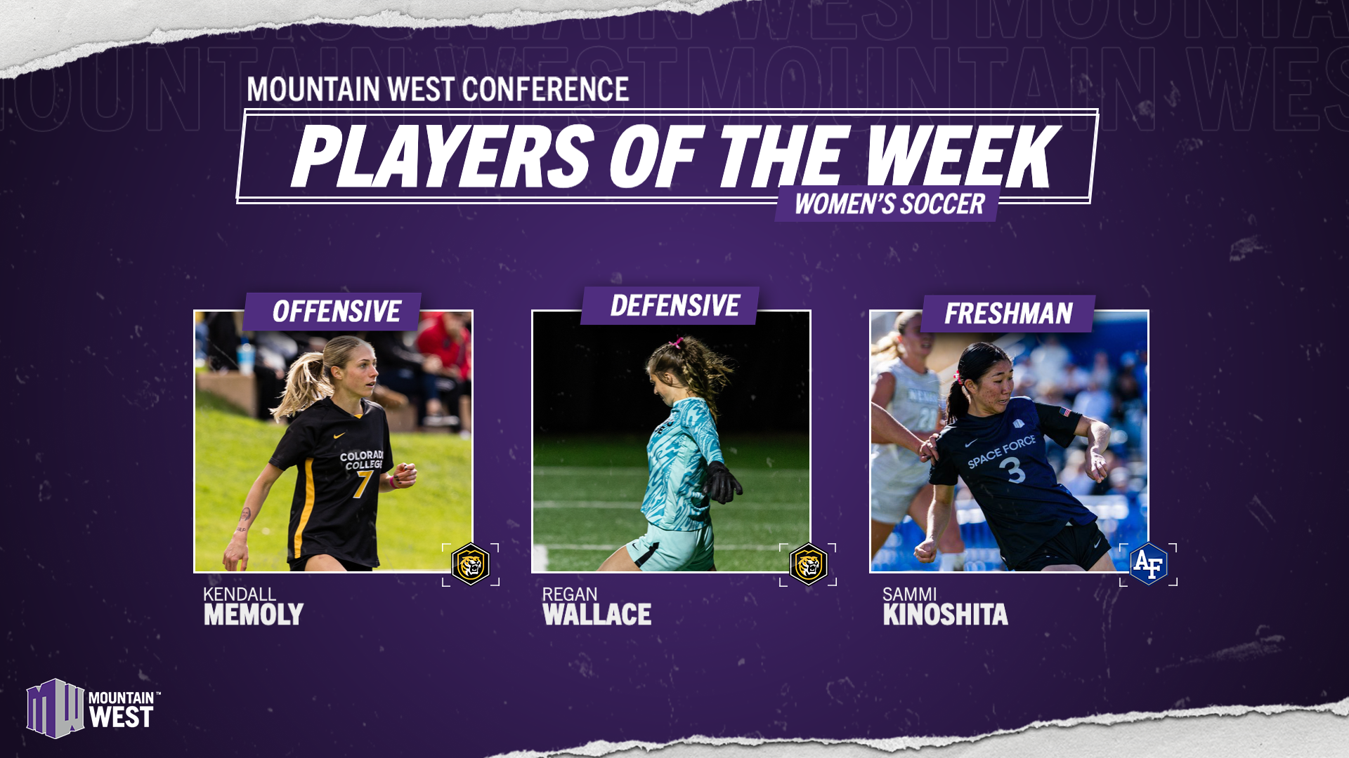 MW Soccer Players of the Week - Oct. 20