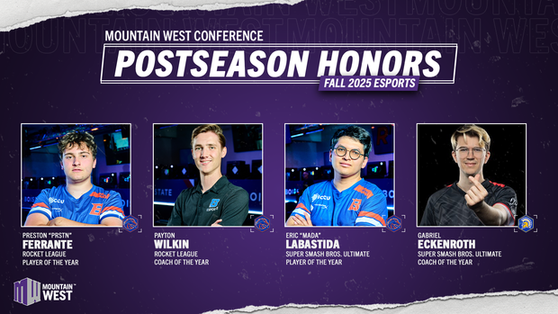 Mountain West Announces Fall 2025 Esports Postseason Honors
