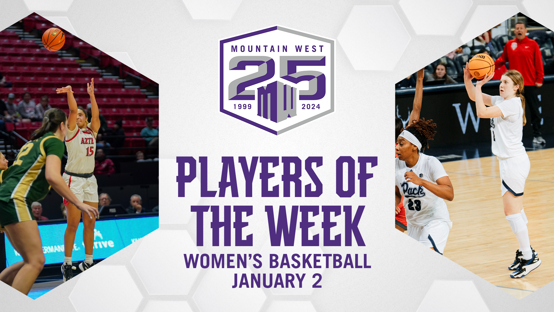 MW Women's Basketball Players of the Week - Jan. 2