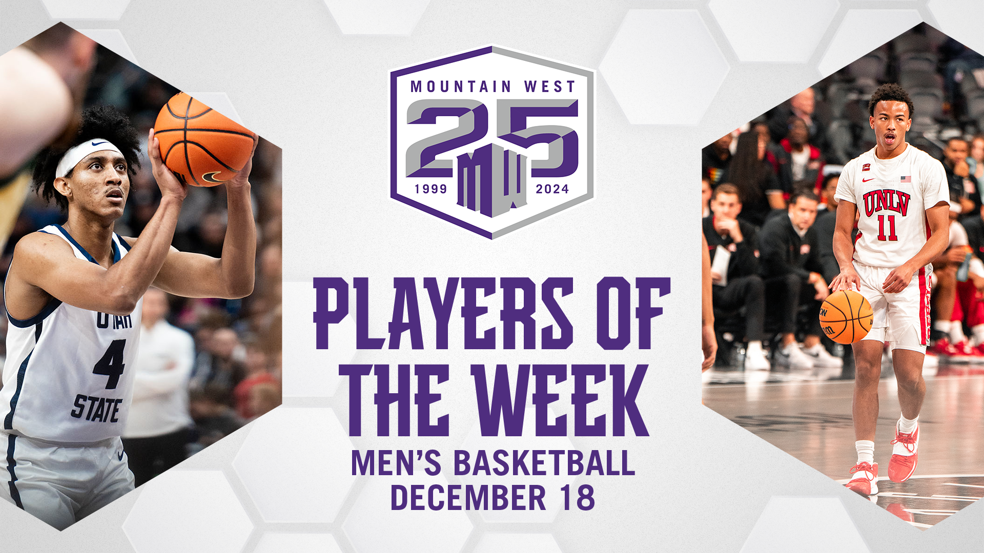 Mountain West Men's Basketball Players of the Week - Dec. 18