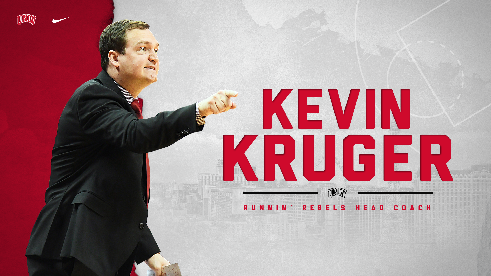 Kevin Kruger Named New Men's Basketball Head Coach
