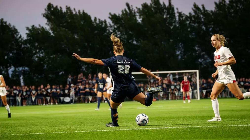 Utah State Soccer Breaks Attendance Record in 1-1 Draw with Utah