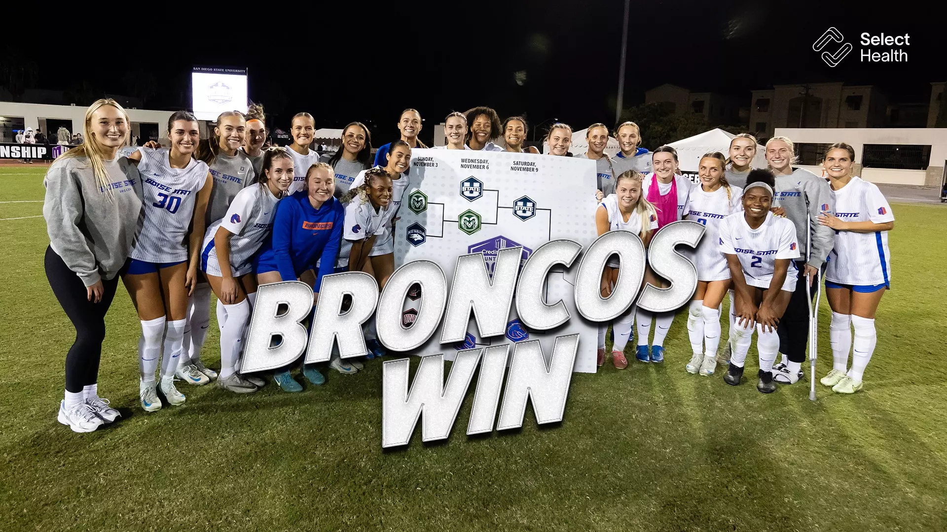 Broncos Advance to the MW Championship