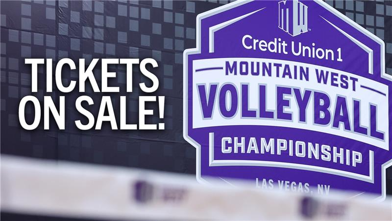 Tickets for the 2025 Credit Union 1 Mountain West Women's Volleyball Championship Now on Sale