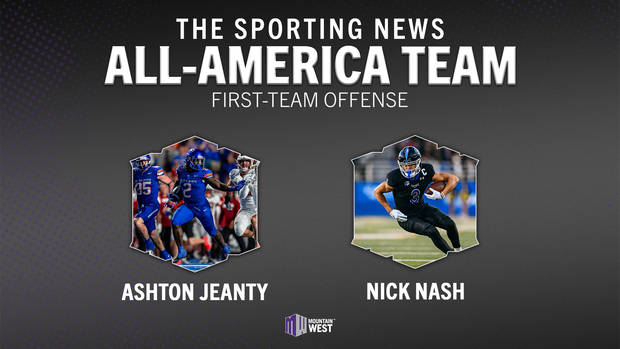 Jeanty, Nash Earn All-America Honors from The Sporting News