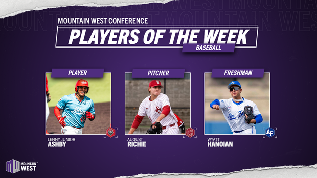 MW Baseball Players of the Week - April 13