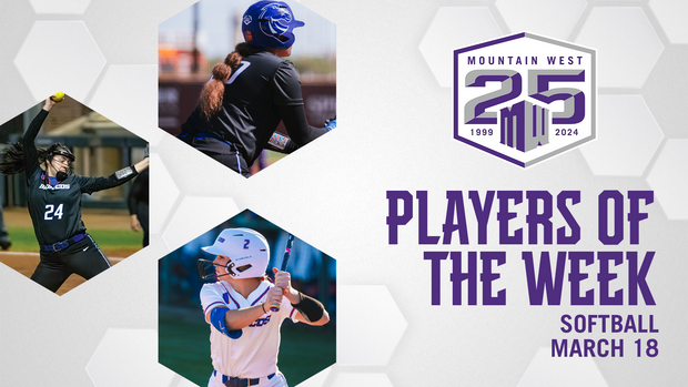 MW Softball Players of the Week - March 18