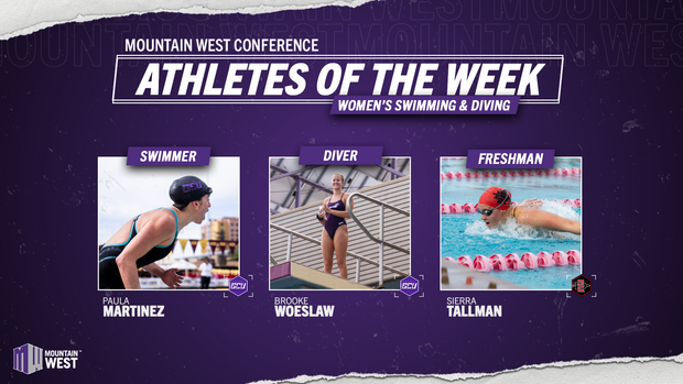 Mountain West Women’s Swimming & Diving Athletes Of The Week – Jan. 6