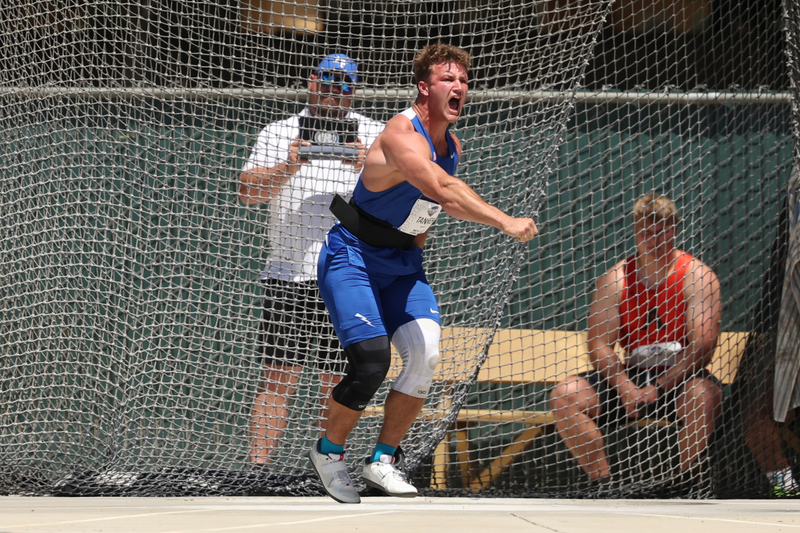Texas Tanner Takes Second in NCAA Hammer Throw