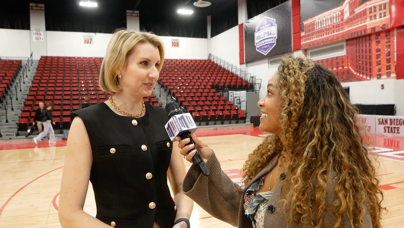 Women's Volleyball Final Championship Preview with Kelly Burke