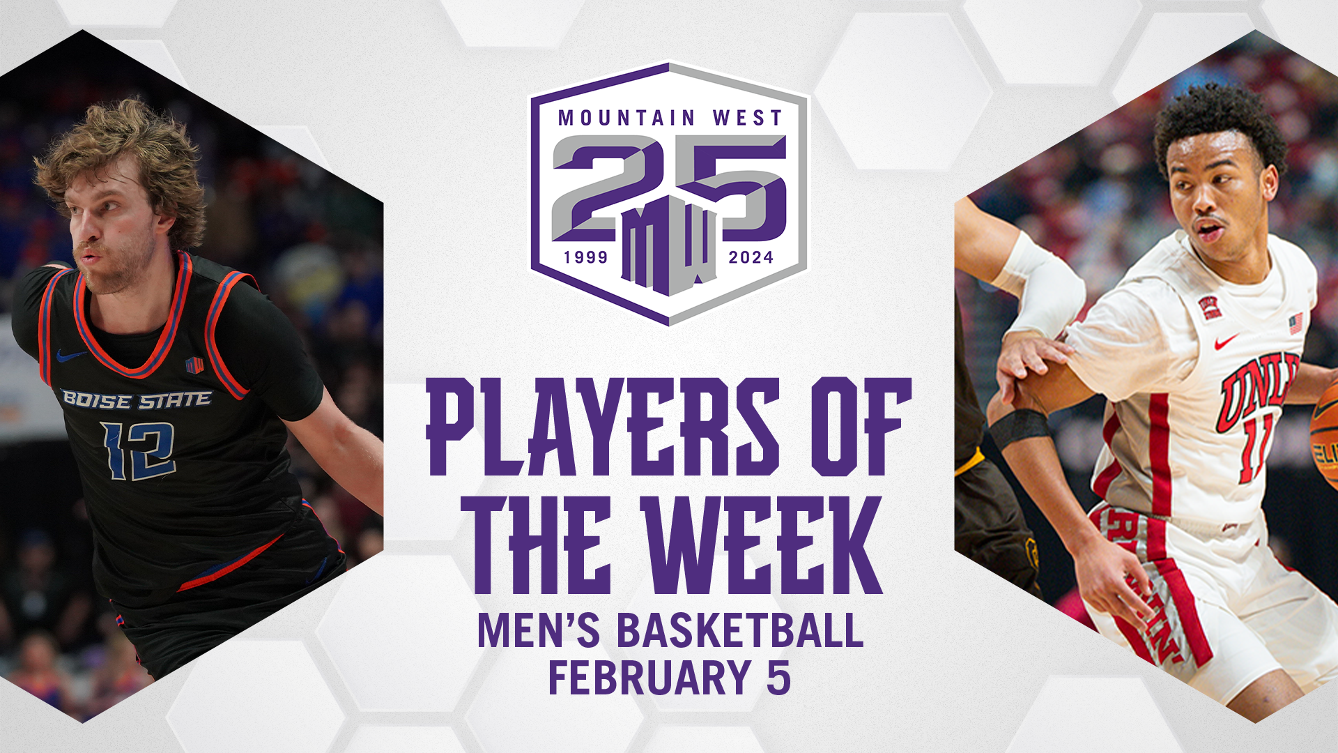 Mountain West Men's Basketball Players of the Week - Feb. 5