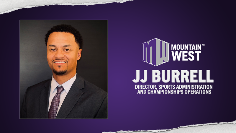 Mountain West Welcomes JJ Burrell as Director, Sports Administration and Championships Operations