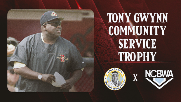 NCBWA Establishes Tony Gwynn Community Service Trophy