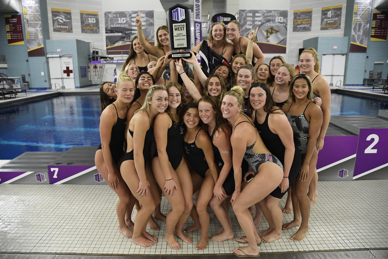 Aztecs Win 2020 MW Swimming and Diving Championship