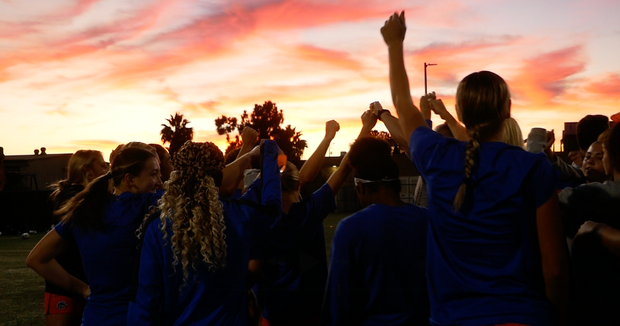 Credit Union 1 MW Women's Soccer Championship Preview- Boise State's Carly Cross and head coach Jim Thomas