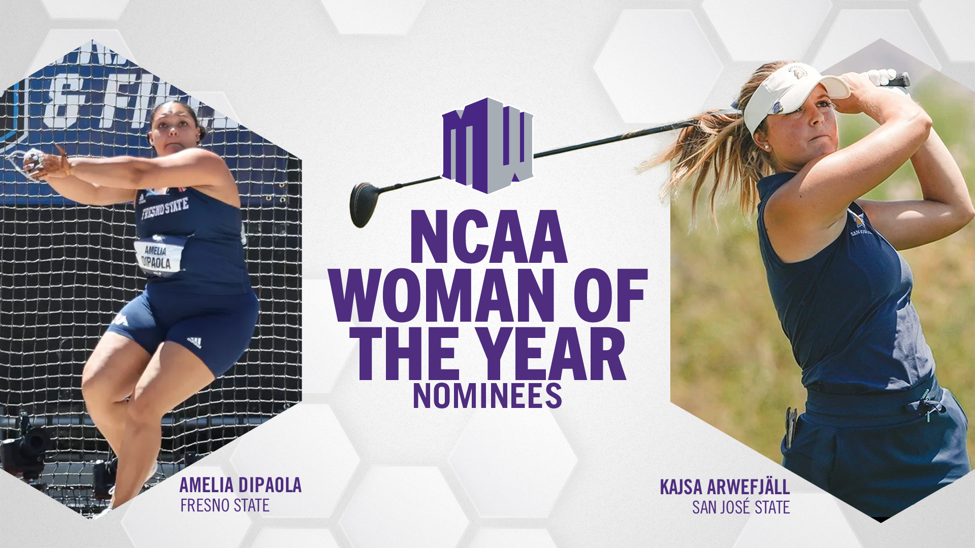 Fresno State's DiPaola, San José State's Arwefjäll Honored as Mountain West NCAA Woman of the Year Nominees