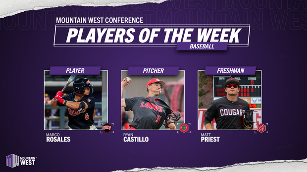 MW Baseball Players of the Week - March 30