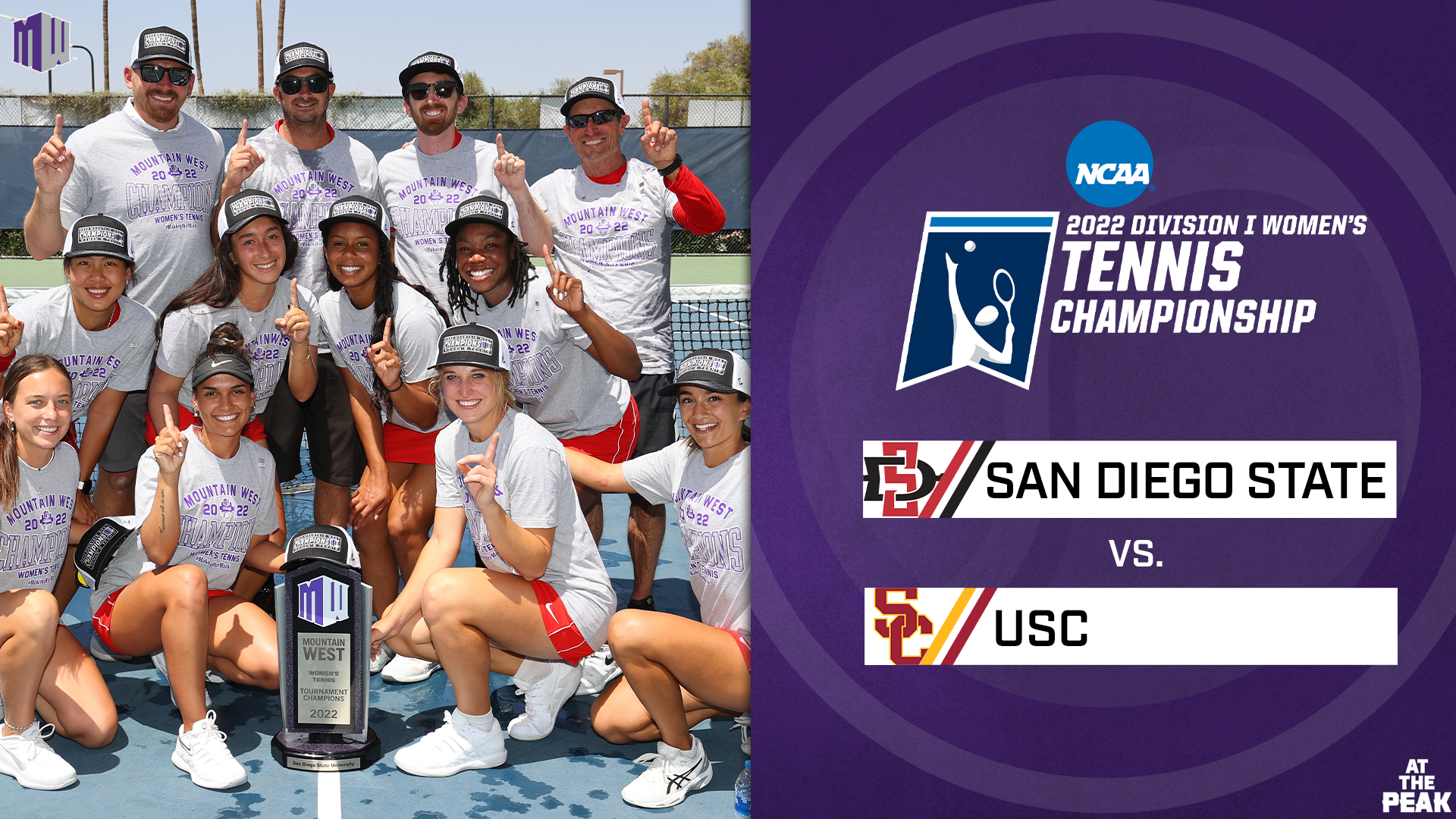 San Diego State Draws USC in the First Round of NCAA Women's Tennis Tournament