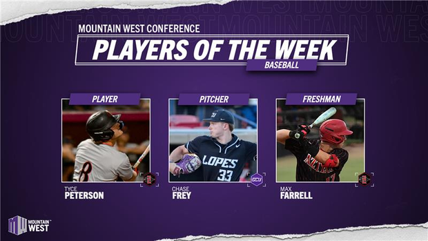 MW Baseball Players of the Week - April 6