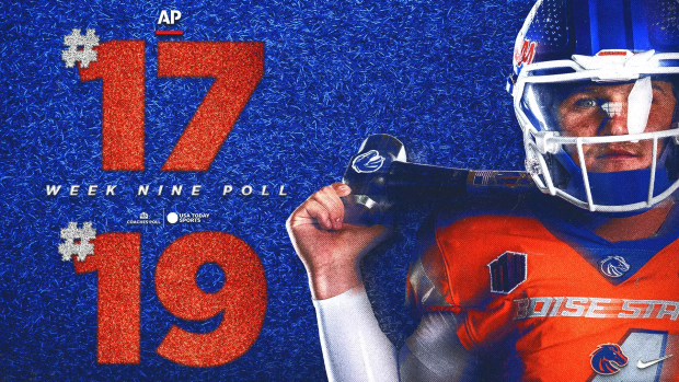 Boise State Bumped to No. 17 in AP Poll, Stays at No. 19 US LBM Coaches Poll